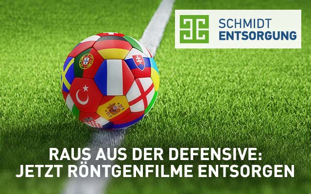 Raus aus der Defensive: Jetzt Röntgenfilme entsorgen