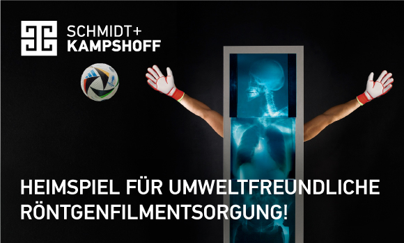 Heimspiel für umweltfreundliche Röntgenfilmentsorgung!